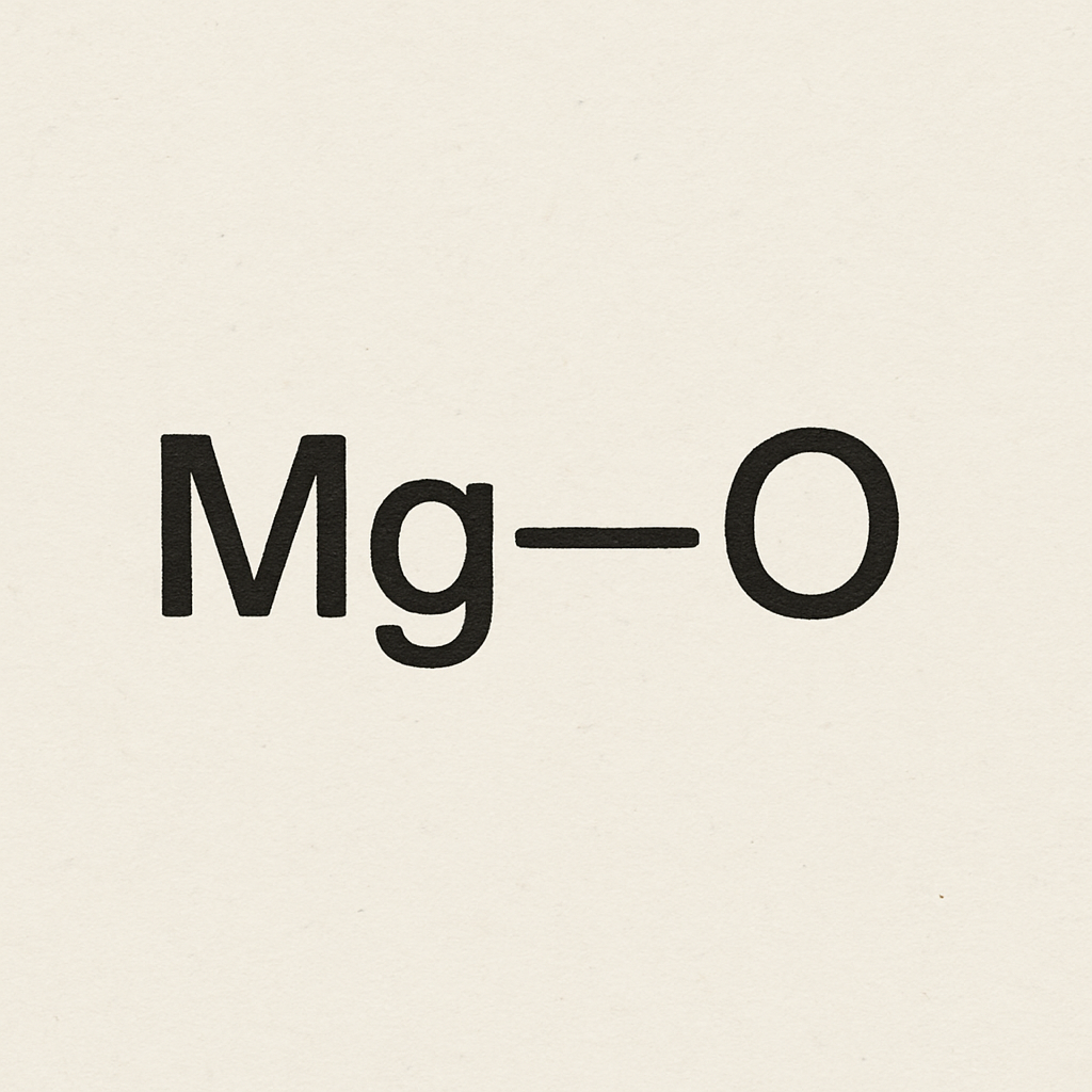 Magnesium oxide